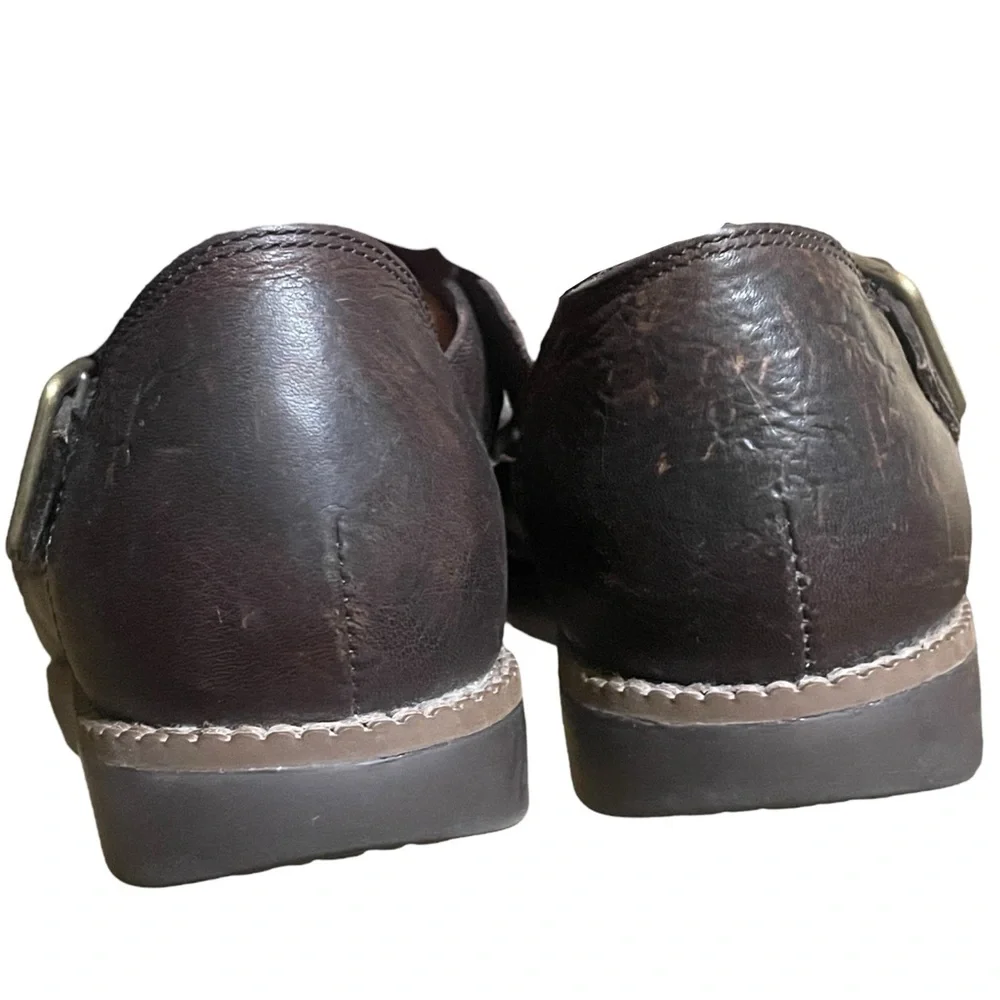 Tommy Bahama Relaxology Men's Maunai Brown Leather Fisherman Sandals, Sz. 7D - Picture 5 of 9